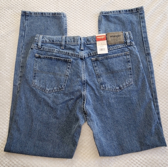 WRANGLER MENS JEANS SIZE 36×34 NEW WITH TAGS - Picture 2 of 7